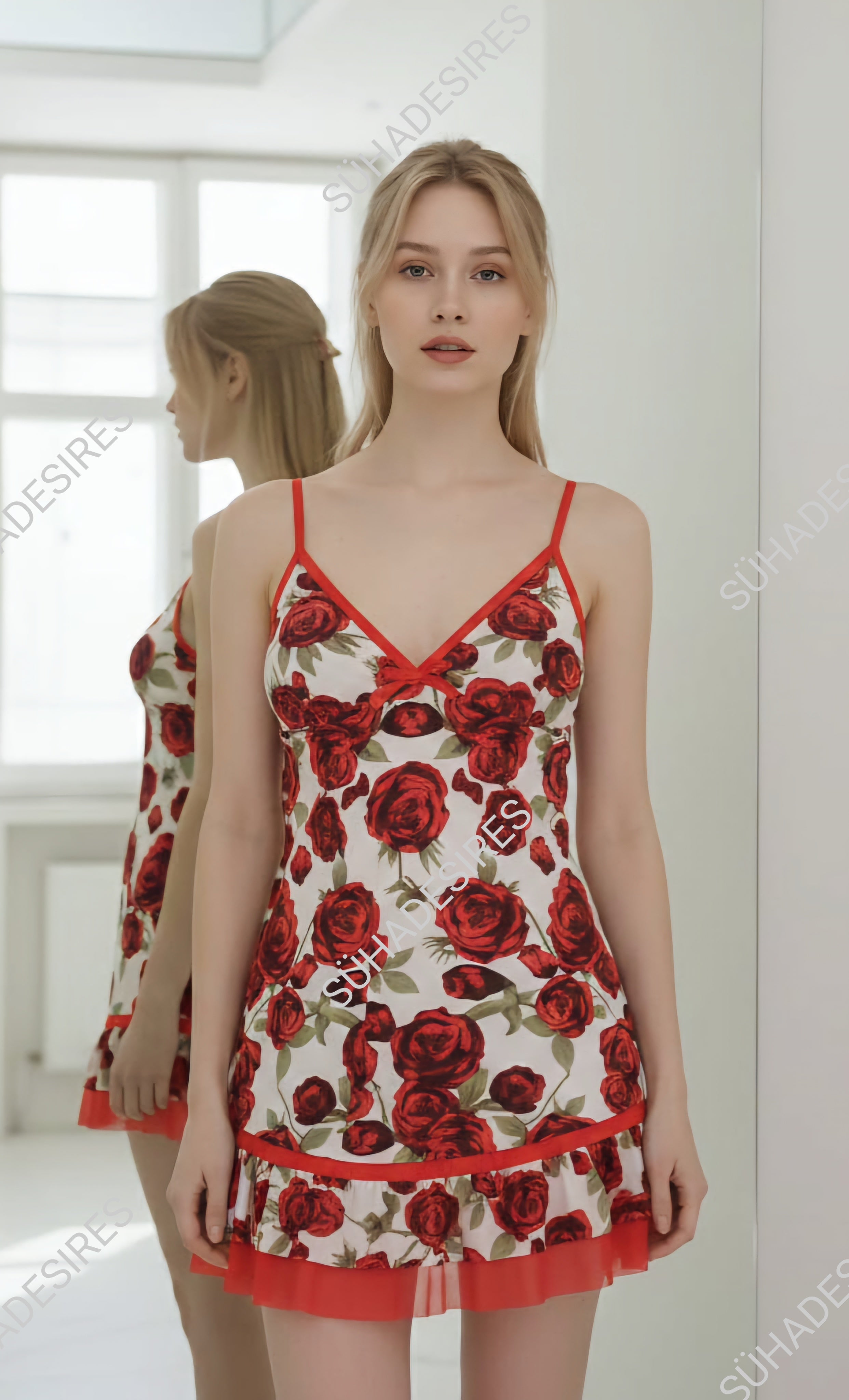 Cute Floral Bliss Nighty