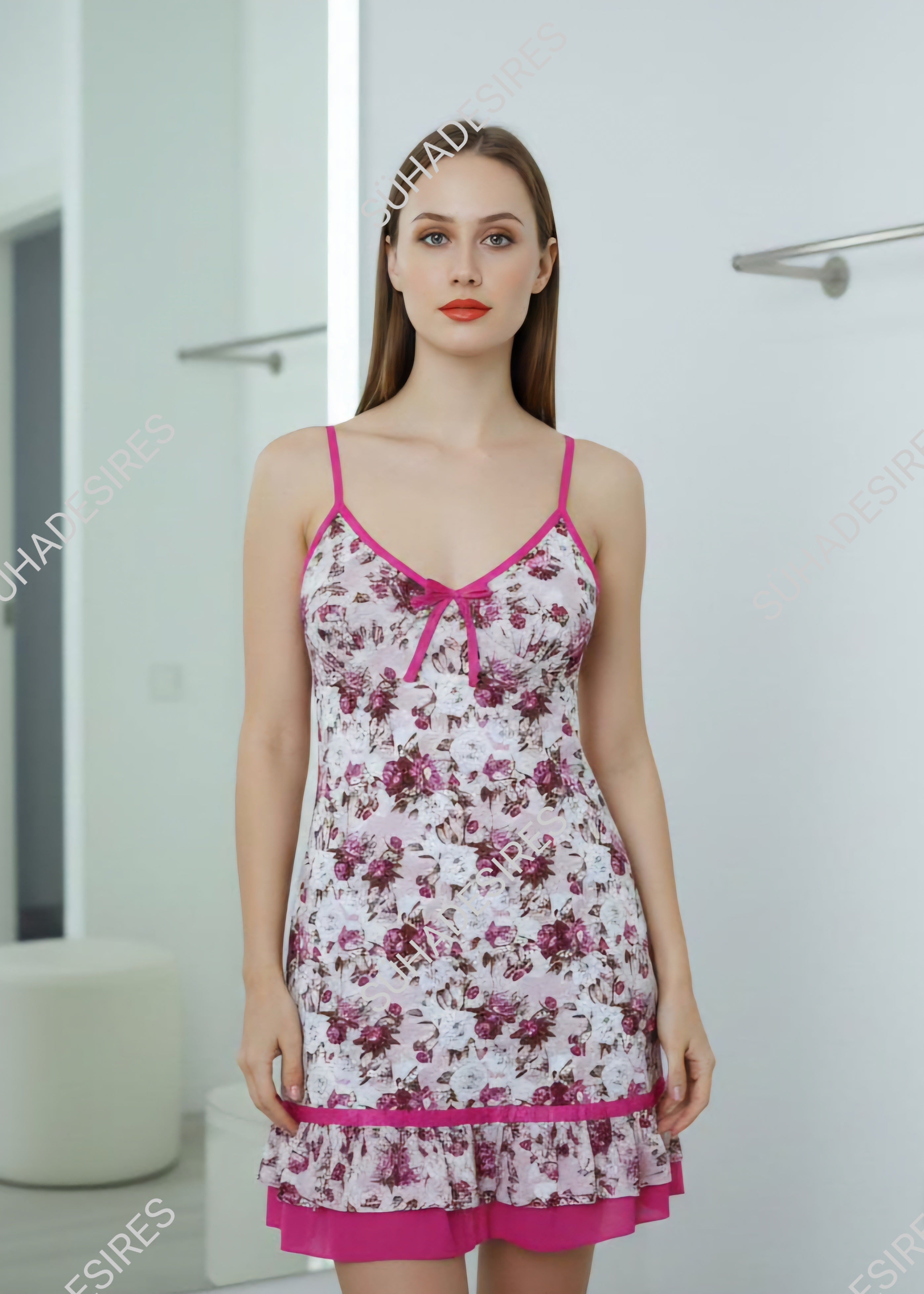Cute Floral Bliss Nighty
