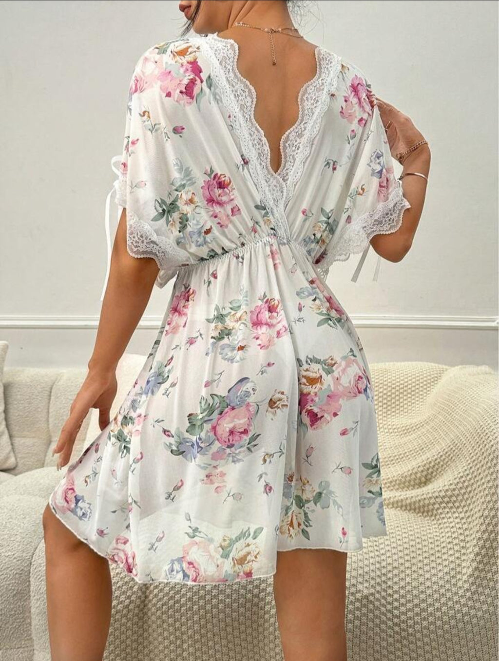 Floral Bliss Nightdress 🌸