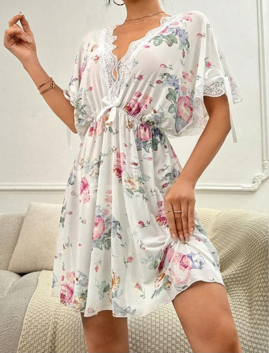 Floral Bliss Nightdress 🌸