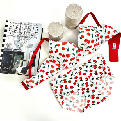 Fruit Print Bra & Panty Set