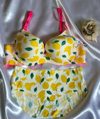 Fruit Print Bra & Panty Set