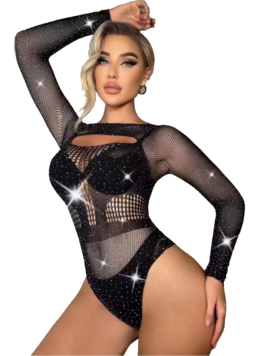Sultry Lines Half Body Stocking