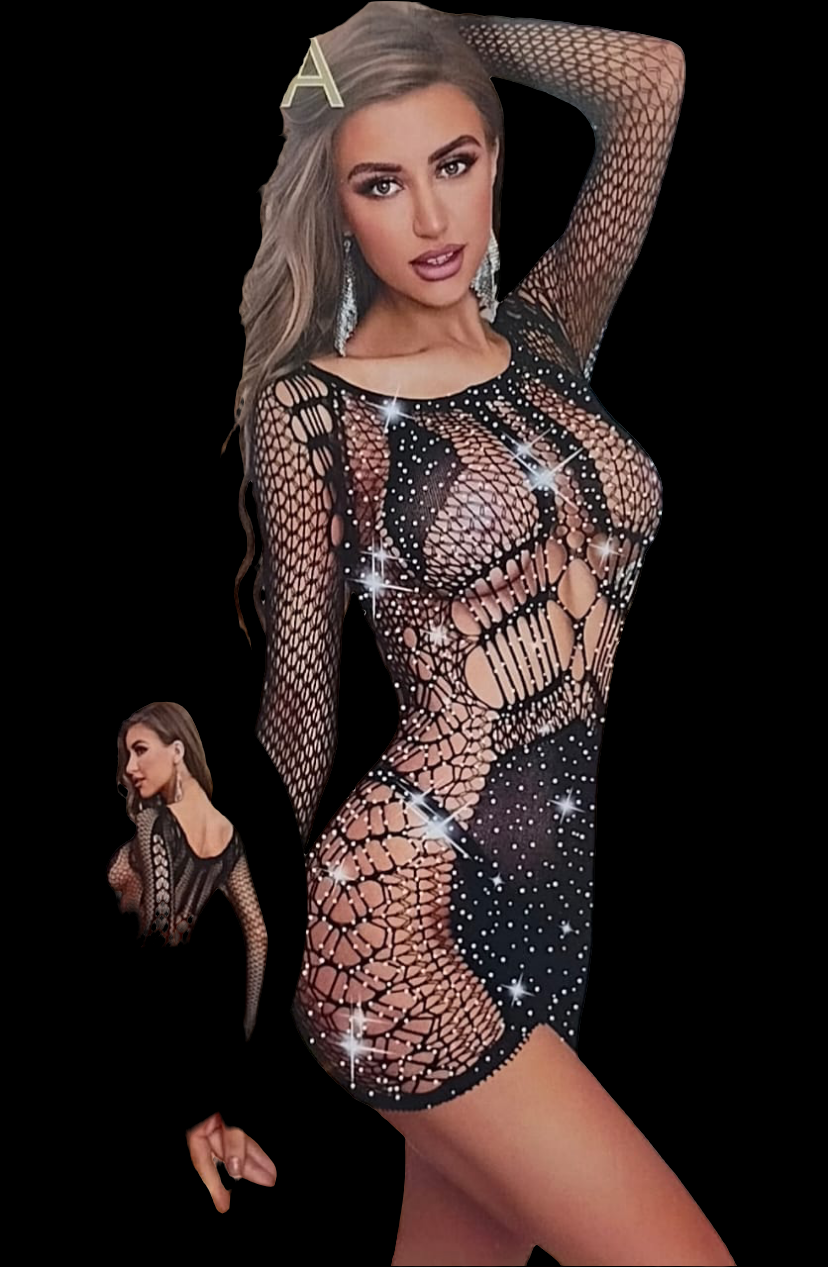 Divine Sheer Half Body Stocking