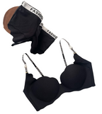 Fashion Edge Bold Contrast Bra & Panty Set
