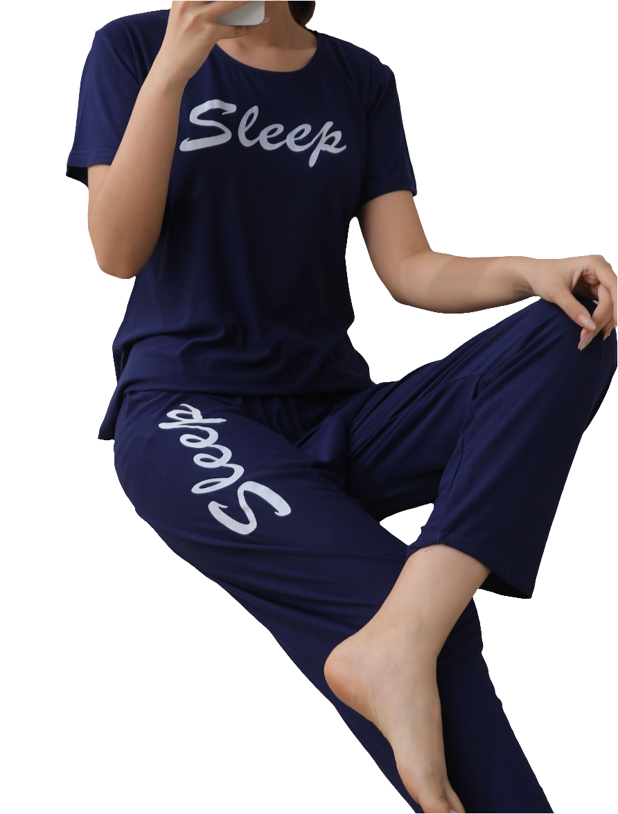 Soft Malai Cotton Pajama Set 1