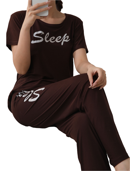 Soft Malai Cotton Pajama Set 1