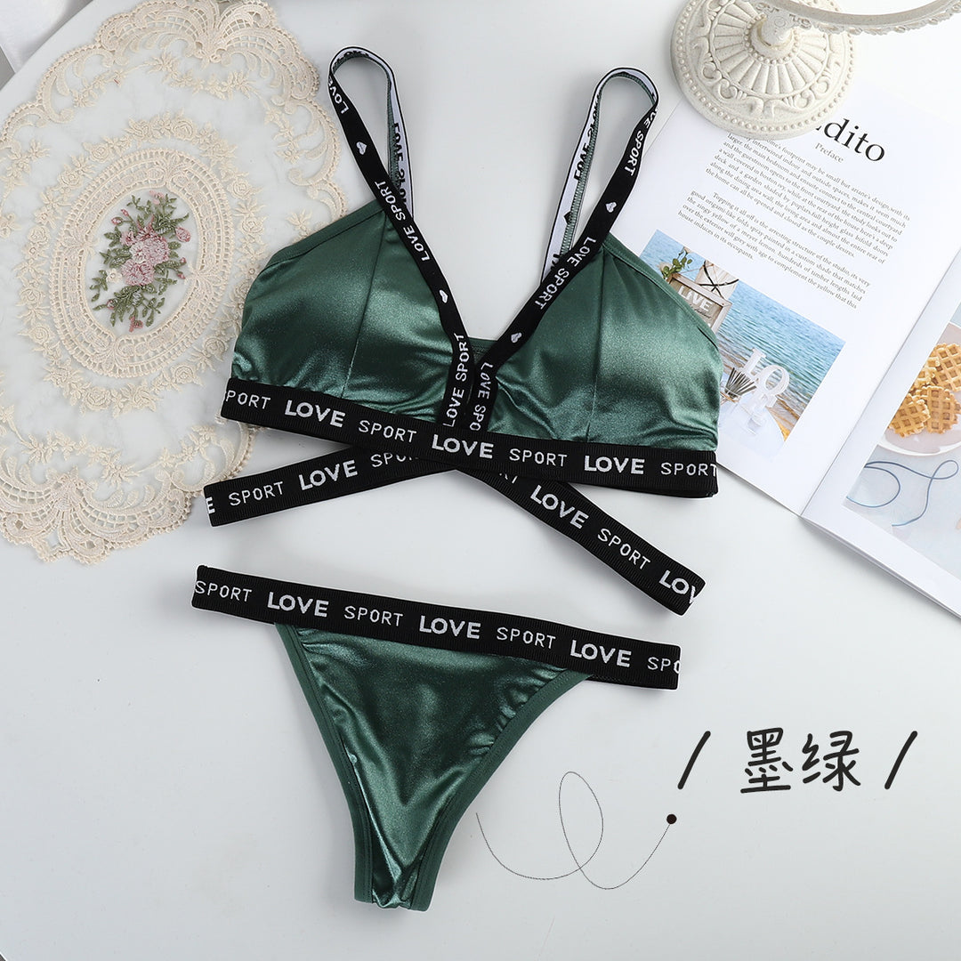 Sport Love Padded Bra Set