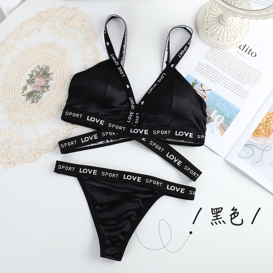 Sport Love Padded Bra Set