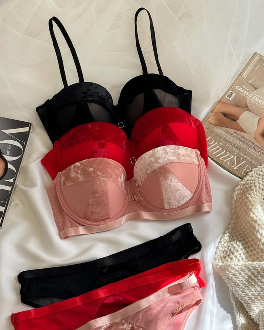 Velvet Desire Lingerie Set