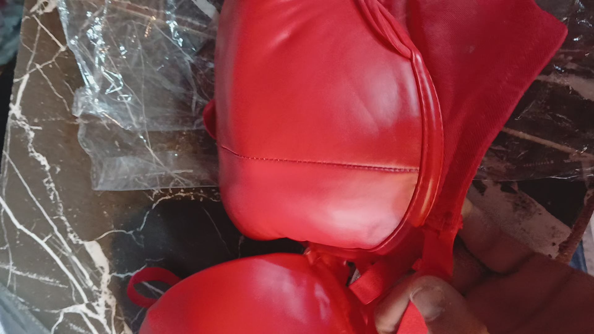 Love Secret Leather Bra Set