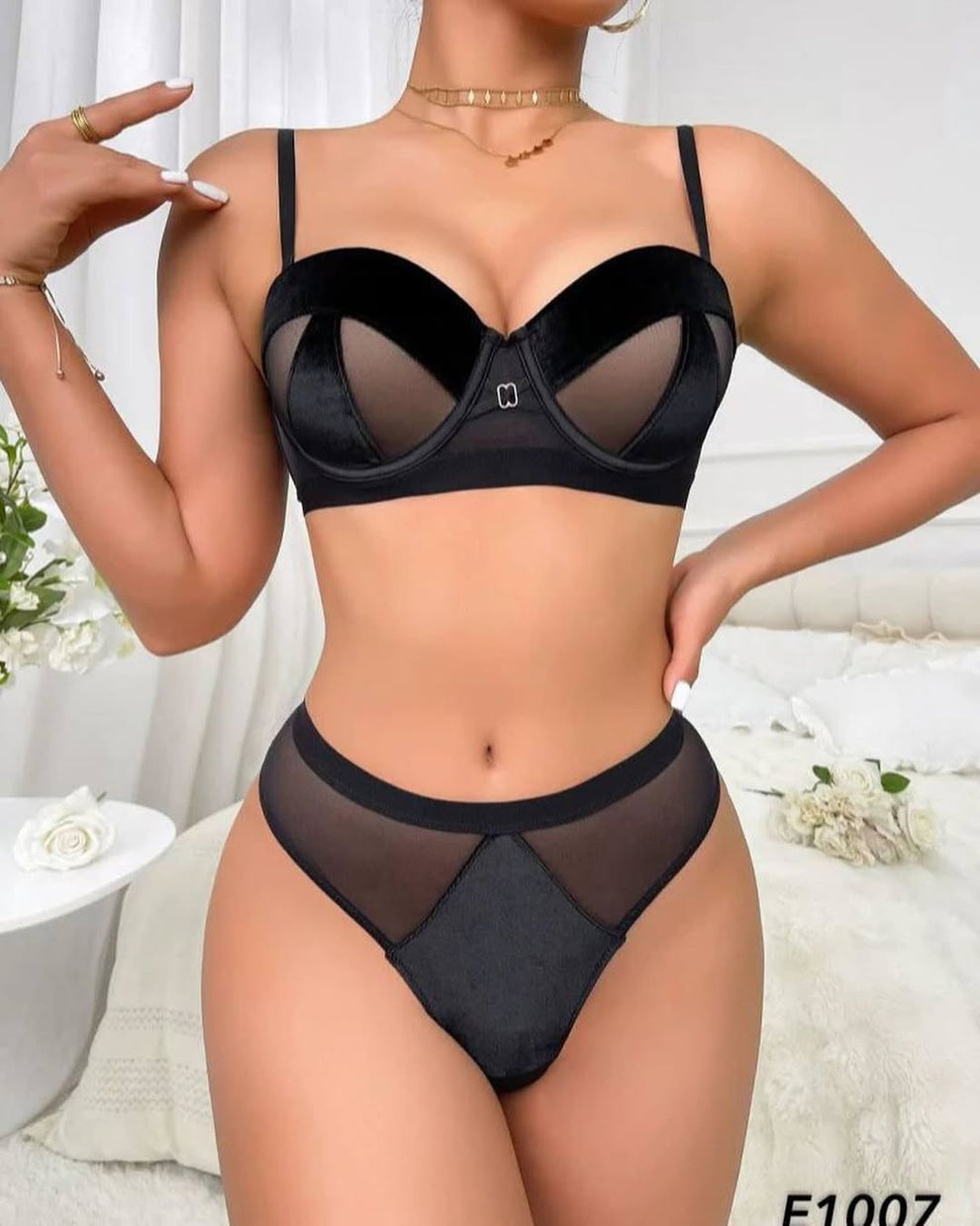 Velvet Desire Lingerie Set