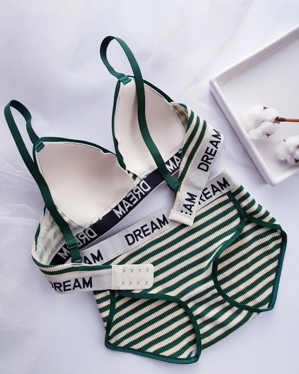 Striped Dream Bra & Panty Set