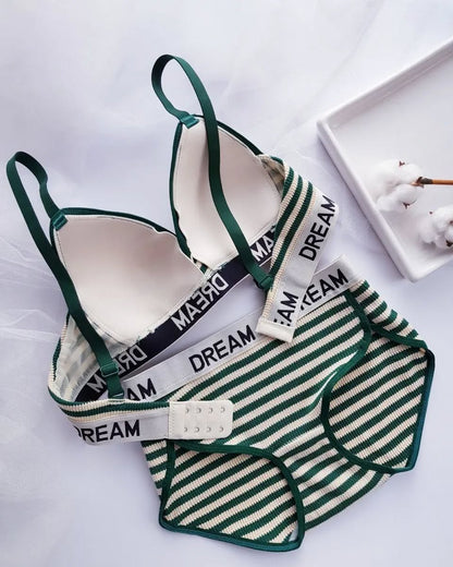 Striped Dream Bra & Panty Set