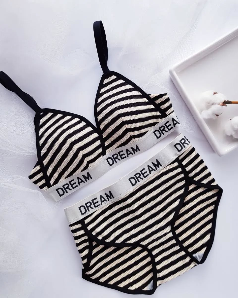 Striped Dream Bra & Panty Set