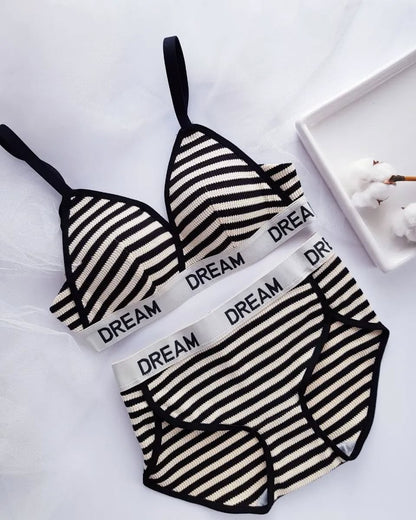 Striped Dream Bra & Panty Set
