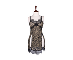 Wild Temptation Leopard Lace Nightwear