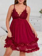 Rosa Ruffle Petals Babydoll