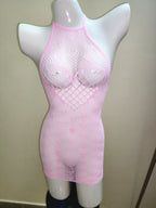 Sweet Sin Heart Halter Half Body Stocking
