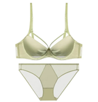 Satin Strappy Lingerie Set