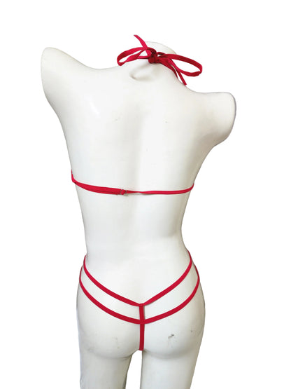 Seductive Lace Cut-Out Bodysuit