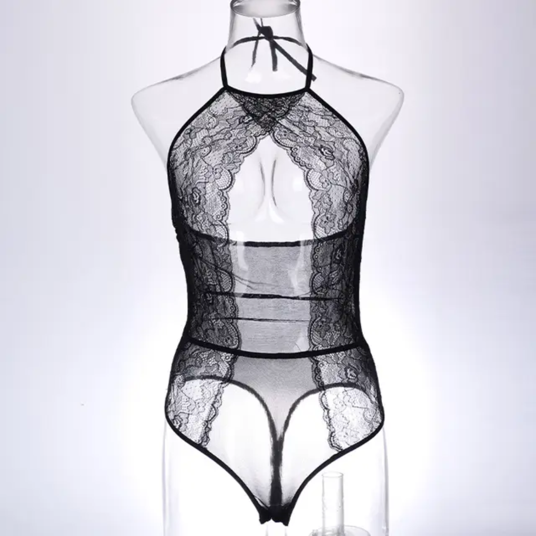 Elegant Lace Sheer Bodysuit