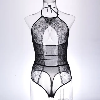 Elegant Lace Sheer Bodysuit