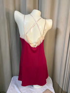 SD - Premium Butter-Soft Stretch Ice Silk Finish Chemise & Robe Set