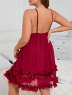 Rosa Ruffle Petals Babydoll