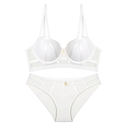 Fuchsia Cage Bra and Panty Set