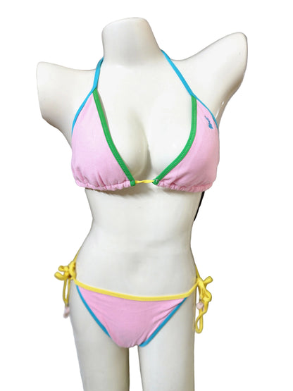 Juicy Heart Retro Triangle Bikini - 2 Piece