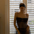 Amour Gift Bow Sheer Babydoll Set