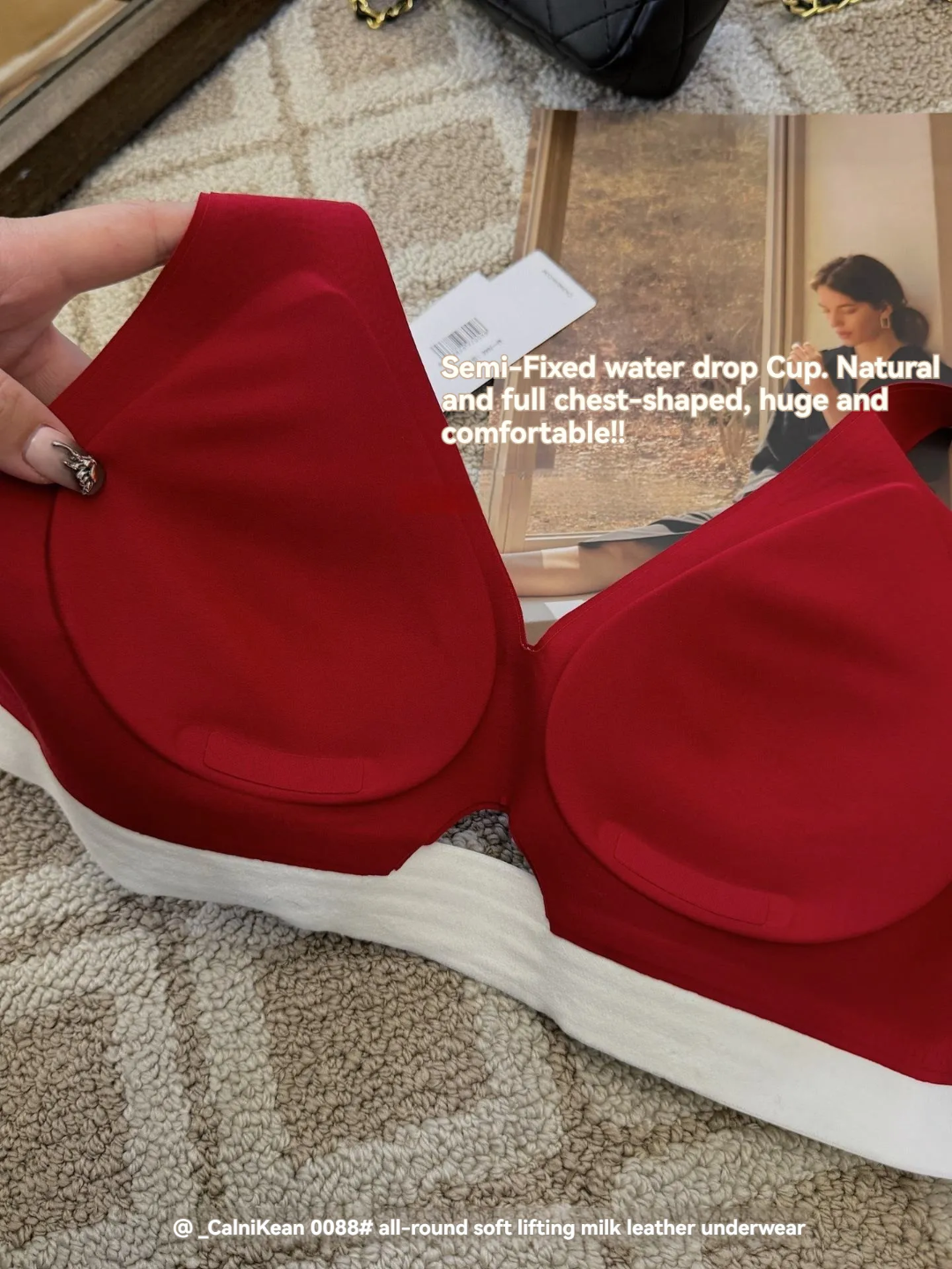 CalniKean Seamless Comfort Bra & Panty Set