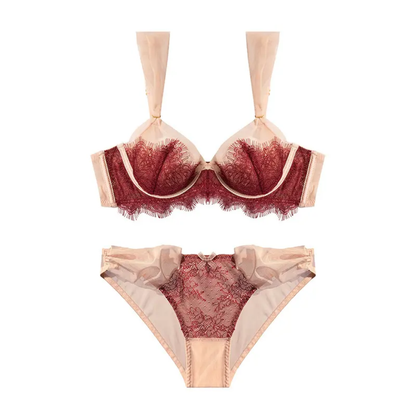 Ethereal Lace Sheer Lingerie Set ✨