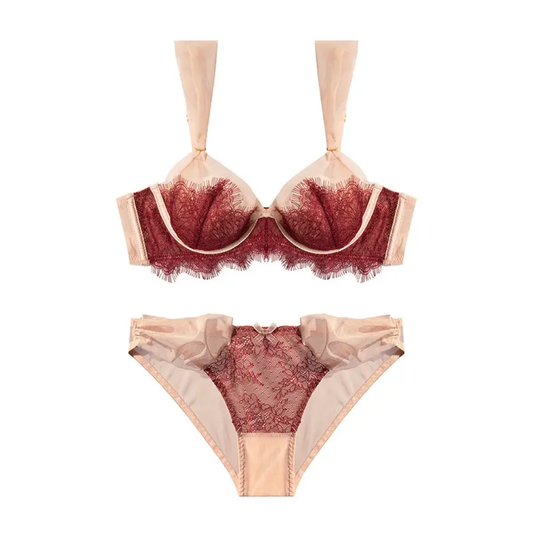 Ethereal Lace Sheer Lingerie Set ✨
