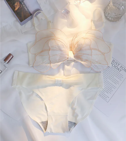 Butterfly Wing Push-Up Bra Set 🦋