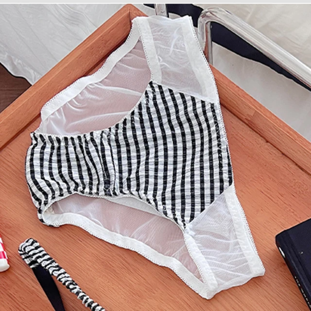 Sweet Gingham Comfort Lingerie Set 💕