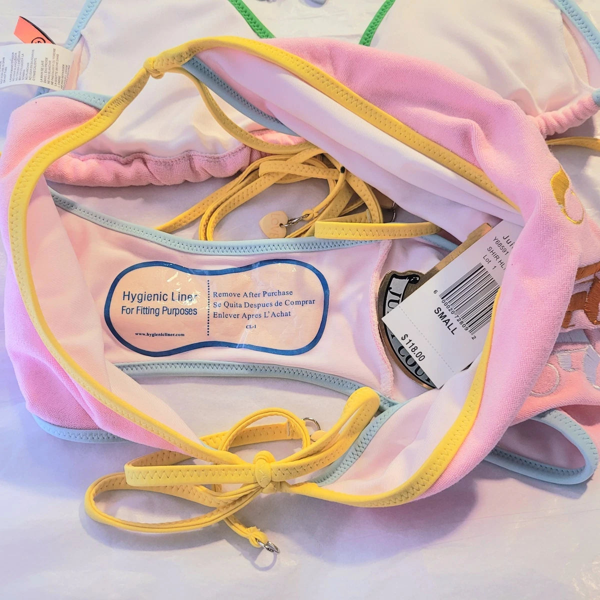 Juicy Heart Retro Triangle Bikini - 2 Piece