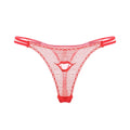 Lips Cut Out Thongs