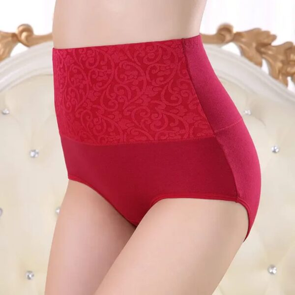 Elegant High-Waist Cotton Panties – Comfort & Style Combined - Image 6