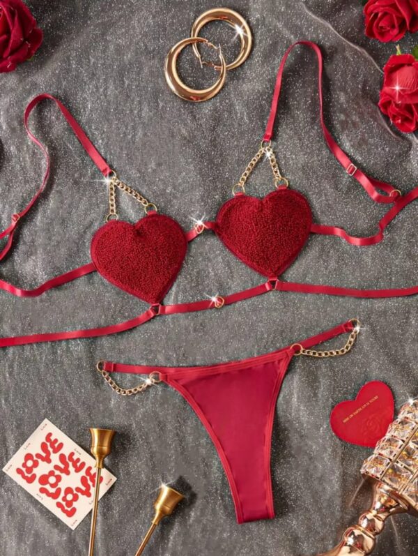 Heartfelt Desire Chain Lingerie Set - Image 3