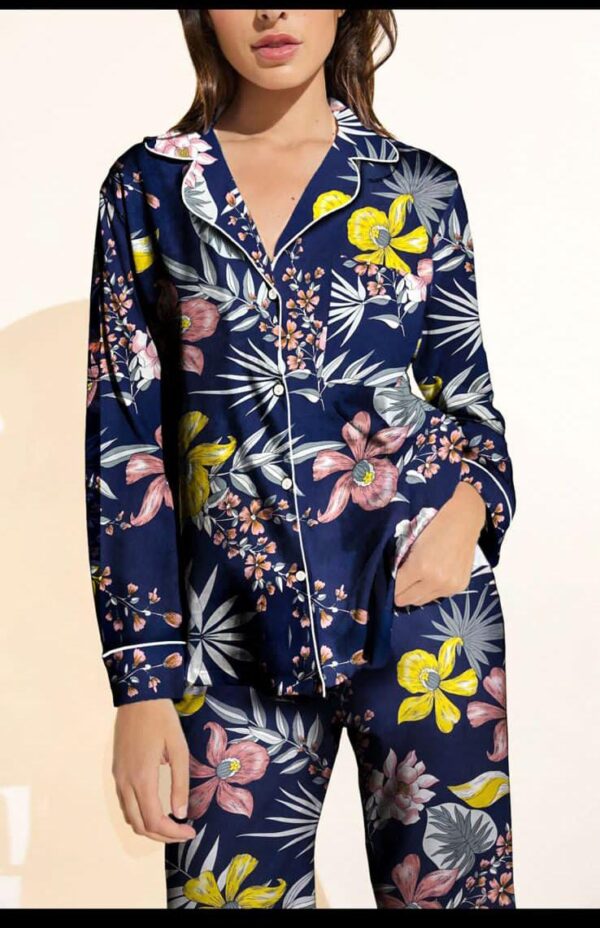 Midnight Garden Pajama Set - Image 4