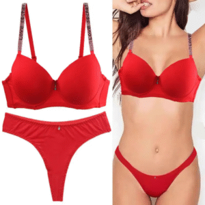 Love Secret Strap Push-Up Lingerie Set