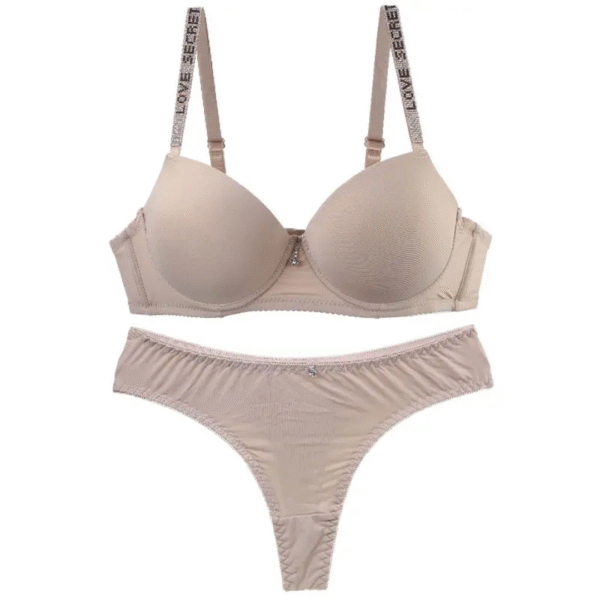 Love Secret Strap Push-Up Lingerie Set - Image 6