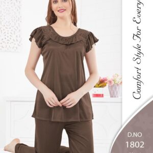 SilkyNights 2-Piece Cotton-Blend Pyjama Set