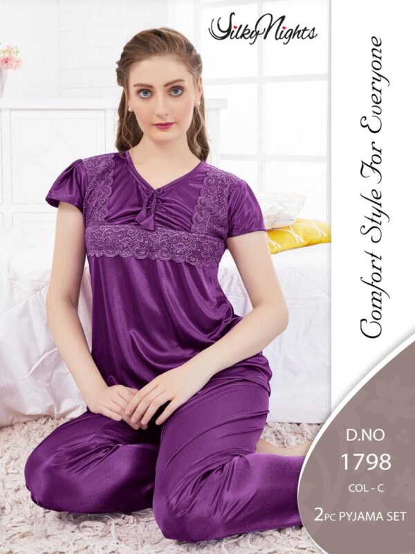 SilkyNights 2-Piece Pyjama Set - Image 3
