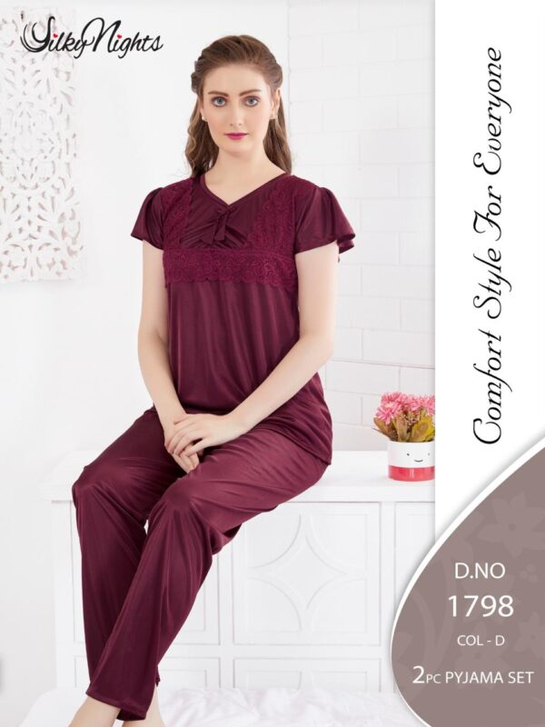 SilkyNights 2-Piece Pyjama Set - Image 4